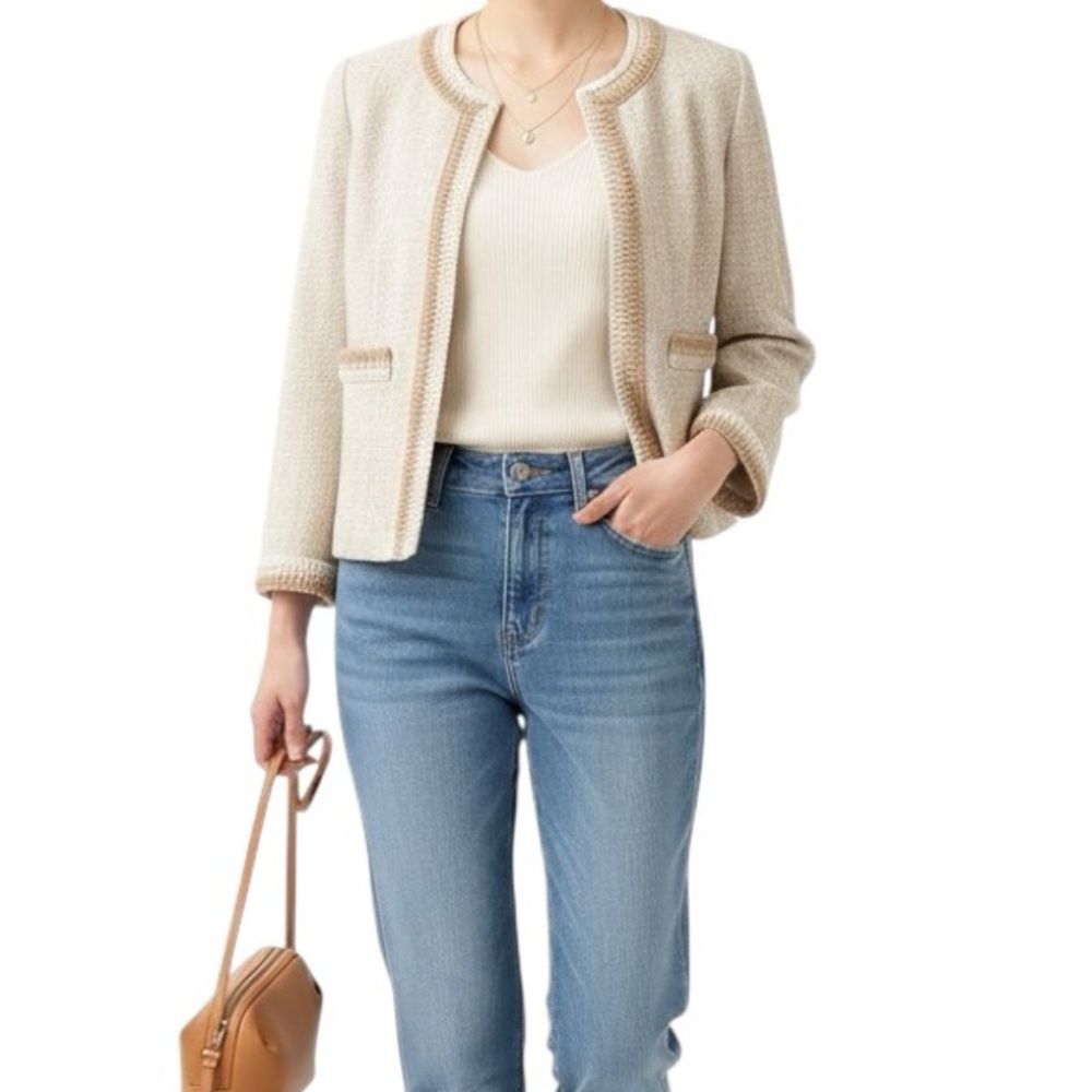 BCBGMaxazria Cropped Jacket
